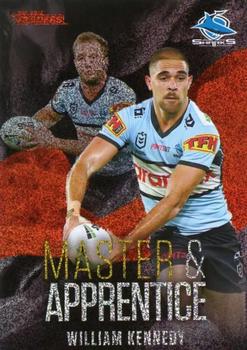 2022 NRL Traders - Master & Apprentice Red #MAR08 William Kennedy Front